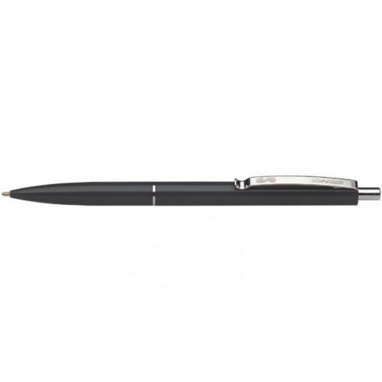 Automatic ballpoint pen Schneider K15 0.7 mm body black writes in black