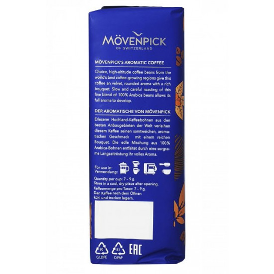 Kava Movenpick Caffe Crema melena 500 g JJDarboven (53469)