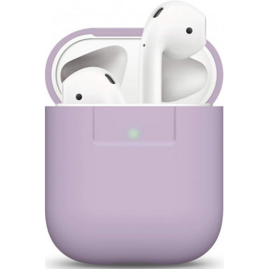 Силіконовий чохол для навушників Elago Silicone Case for Airpods, Lavender (EAPSC-LV)