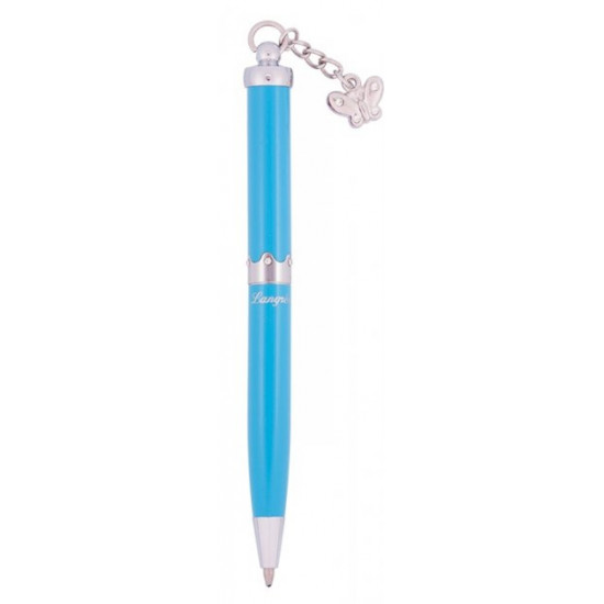 Gift set Langres Fly ballpoint pen + keychain + bookmark blue (LS.132001-02)