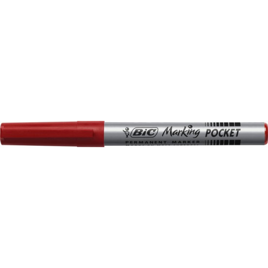 Permanent marker Bic Fine 1.1 mm red (bc8209002)