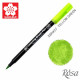 Sakura Koi Brush Marker 0.5mm Yellow-Green (XBR #27)