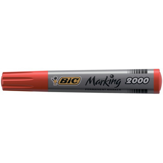 Bic permanent marker 1.7 mm red (bc8209133)