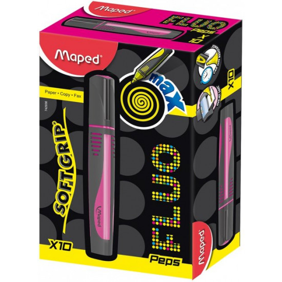 Маркер Maped Fluo Peps Max 1-5 мм рожевий (MP.742936)