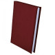 Diary undated Optima Cabinet Napa 320 pages burgundy (O25420-18)