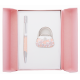 Gift set Langres Sense: ballpoint pen + gachek for bag pink (LS.122031-10)