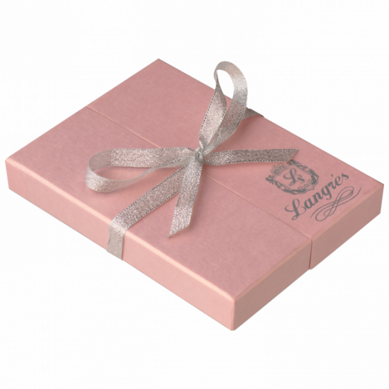 Gift set Langres Sense: ballpoint pen + gachek for bag pink (LS.122031-10)