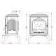 Stove-fireplace Invicta Seville 2 anthracite