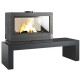 Stove-fireplace Invicta Aaron