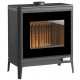 Stove-fireplace Invicta Kazan Grande Angle anthracite