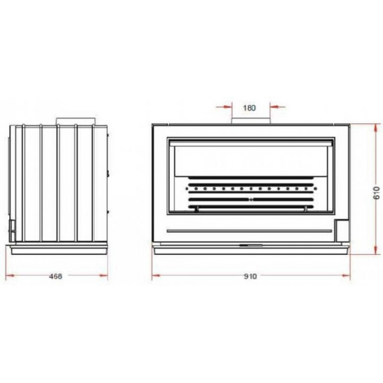 Stove-fireplace Invicta Preston