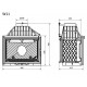 Камінна топка Kawmet W11 18,1 кВт