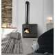 Stove-fireplace Invicta Carolo Mix anthracite