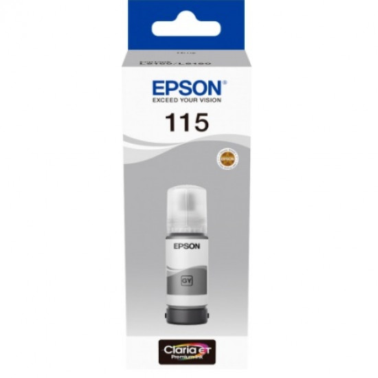  Чернила для Epson L8180 Epson 115 Gray 70мл C13T07D54A