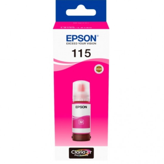  Чернила для Epson L8180 Epson 115 Magenta 70мл C13T07D34A