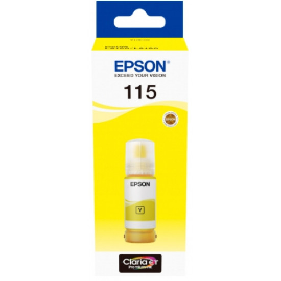  Чернила для Epson L8180 Epson 115 Yellow 70мл C13T07D44A