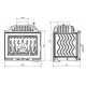  Каминная топка KAWMET W17 16KW