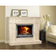 Fireplace insert KawMet W6 14 kW air fireplace inserts