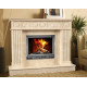 Fireplace insert KawMet W6 14 kW air fireplace inserts