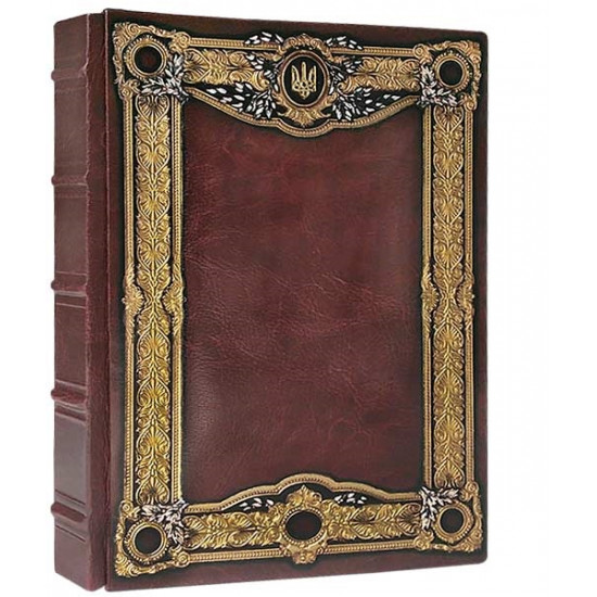 Faux leather diary Georg dark brown 400 pages A5 Maple