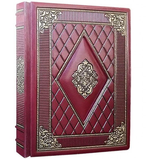 Faux leather diary Sonnet burgundy 400 pages A5 Maple