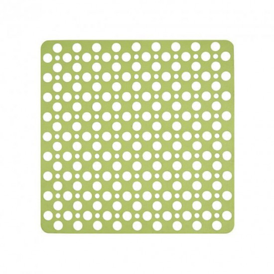 Anti-slip green square mat AWD Interior for shower stall or bathtub AWD02091427