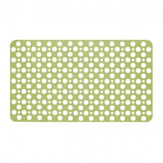 Anti-slip green rectangular mat AWD Interior for shower stall or bathtub AWD02091426