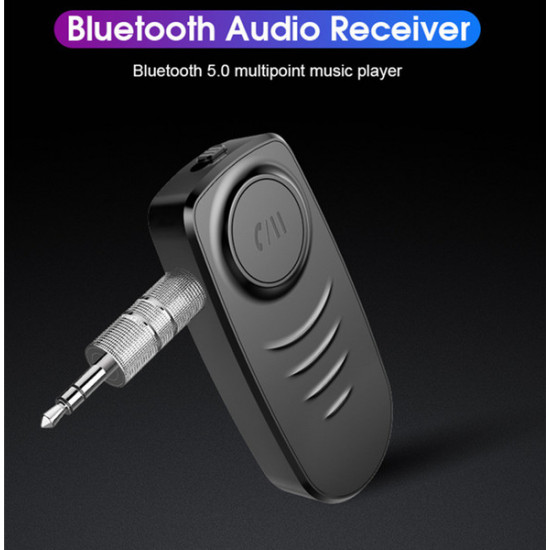 Bluetooth 5.0 приймач з мікрофоном Q Sound J19 Pro receiver