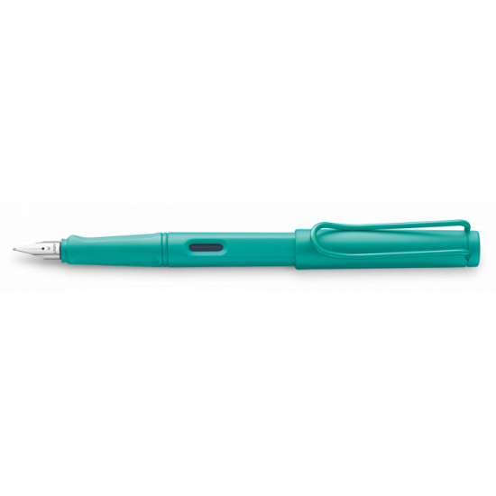 Чорнильна Ручка Lamy Safari Аквамарин EF / Чорнила T10 Сині [021] (4014519729099)