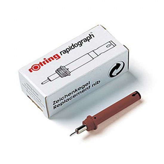  Передняя часть Rotring для Rapidograph 0.1 мм красный (S0218960)