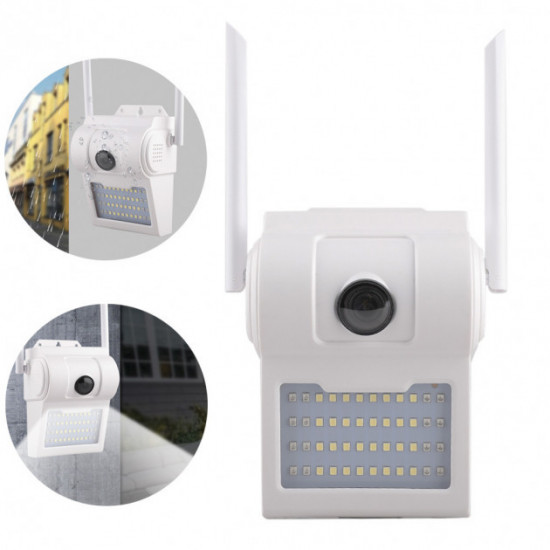 Вулична IP камера відеоспостереження з WiFi HLV 6949 White