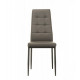 Chair for kitchen, cafe, bar artificial leather + metal N-66-2 Vetro Mebel Gray