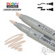 Marker Marvy double-sided 1 mm light gray (221910039T)