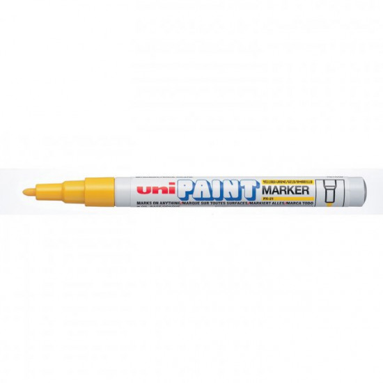 Marker Uni Paint 0.8-1.2 mm yellow (PX-21.Yellow)