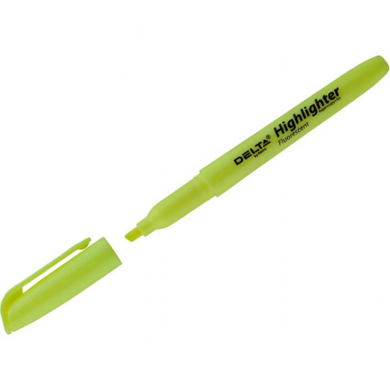 Marker Axent Delta Highlighter 2-4 mm yellow (d2503-08)