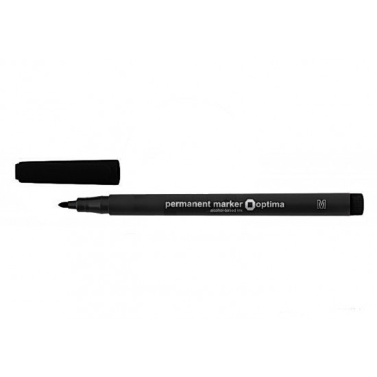 Optima permanent marker 1 mm black (O16109-01)