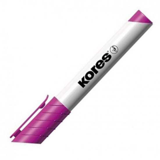 Kores marker for white boards 1-3 mm pink (K20832)