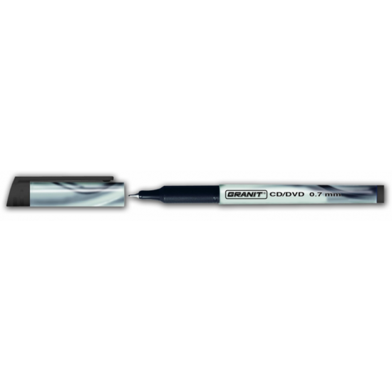 Marker Granit waterproof 0.7 mm black (gr.M857.Black)