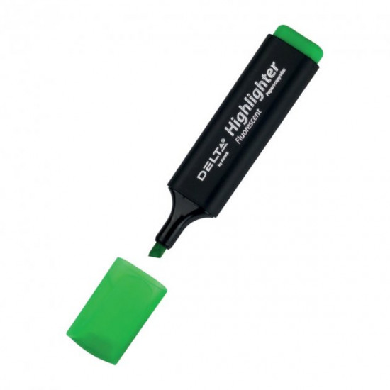 Marker Axent Delta Highlighter 1-5 mm green (d2501-04)