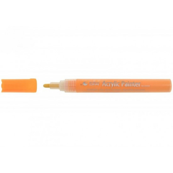 Acrylic marker Sta 2-3 mm orange (STA-Y608)