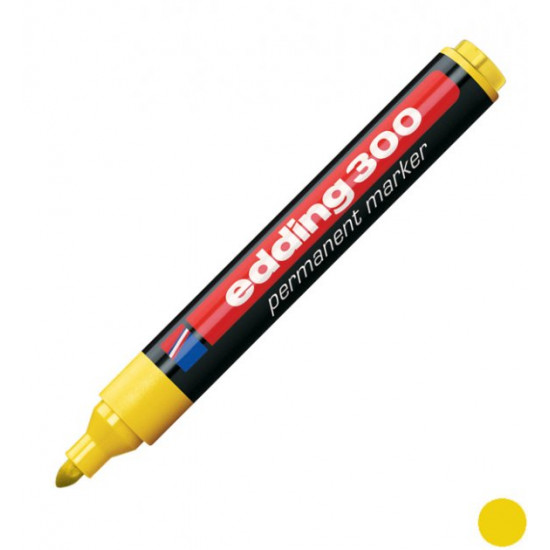 Edding Permanent marker 1.5-3 mm yellow (e-300/05)