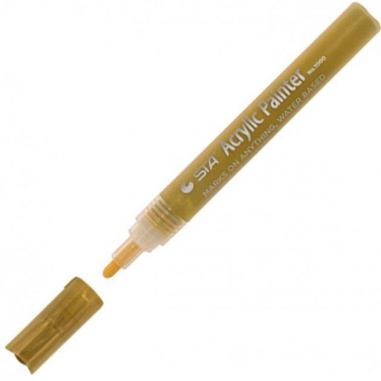 Acrylic marker Sta 2-3 mm gold (STA-M01)