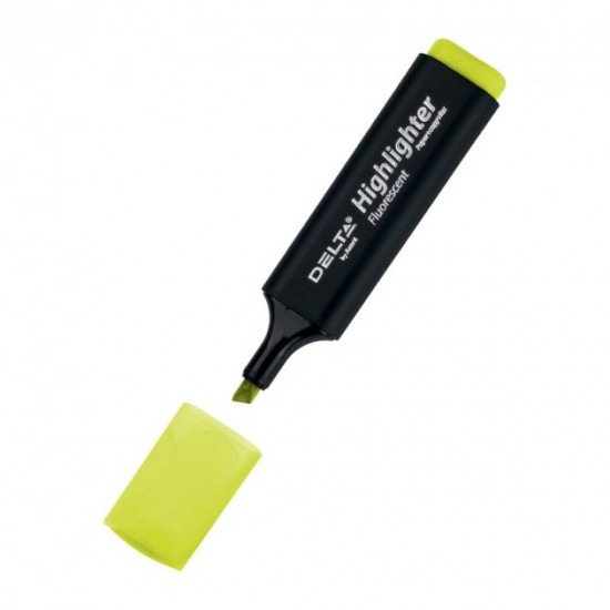 Marker Axent Delta Highlighter 1-5 mm yellow (d2501-08)