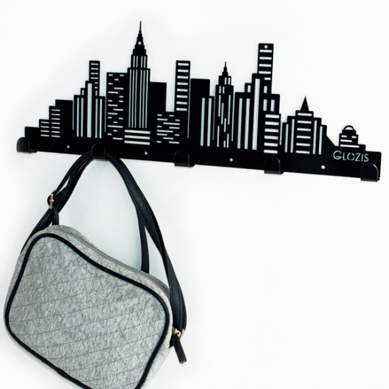 Wall hanger Glozis City H-053 50 x 18cm