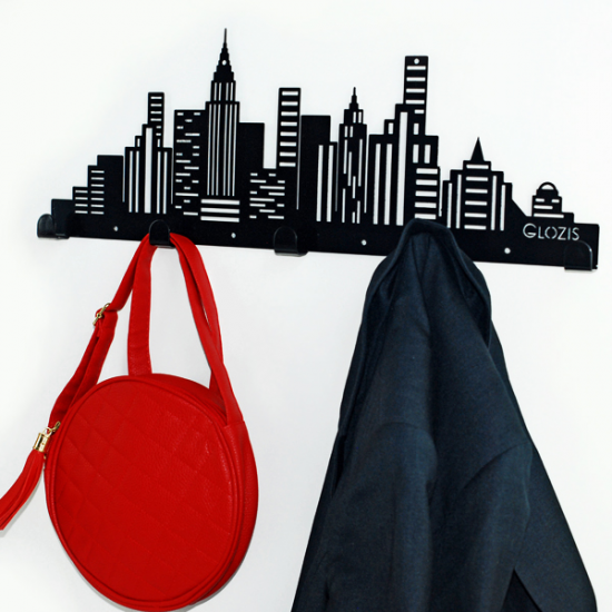 Wall hanger Glozis City H-053 50 x 18cm