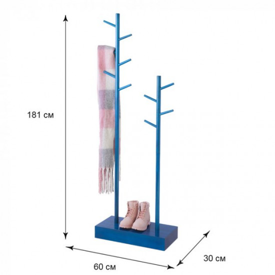 Вішалка для підлоги Fenster Амарант Синій