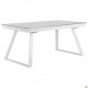 AMF dining table folding Frank white/glass Snow white 547226