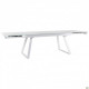 AMF dining table folding Frank white/glass Snow white 547226