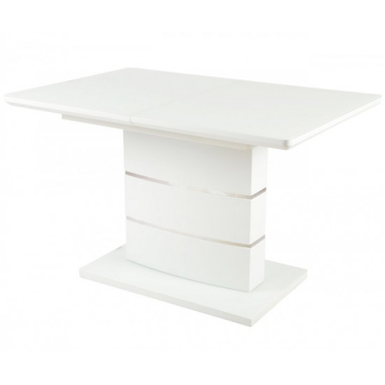 Extending dining table Special4You Oslo white