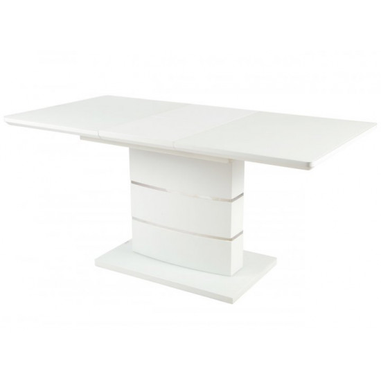 Extending dining table Special4You Oslo white